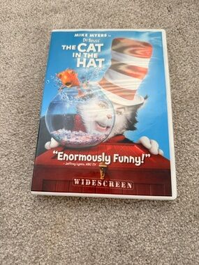 The Cat in the Hat DVD - Blue/Red